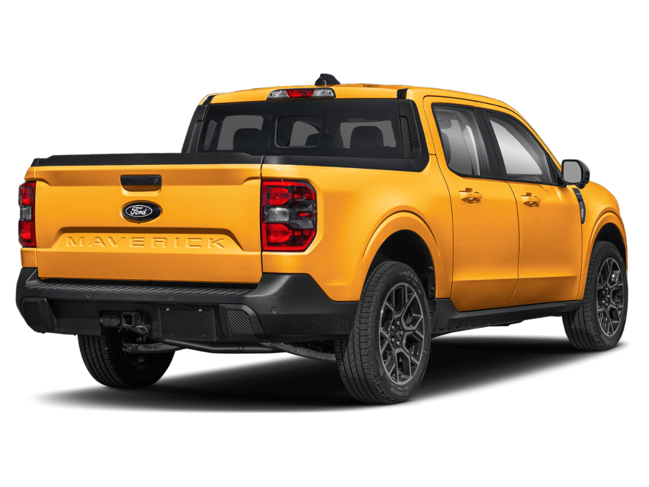 2026 Ford Maverick LARIAT - Rear 3/4, facing to the right