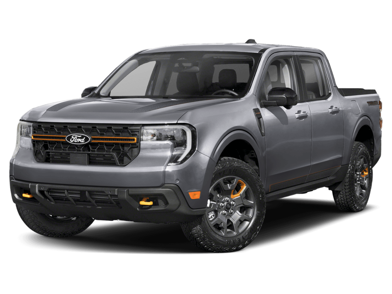 2026 Ford Maverick Tremor - Front 3/4, facing to the left