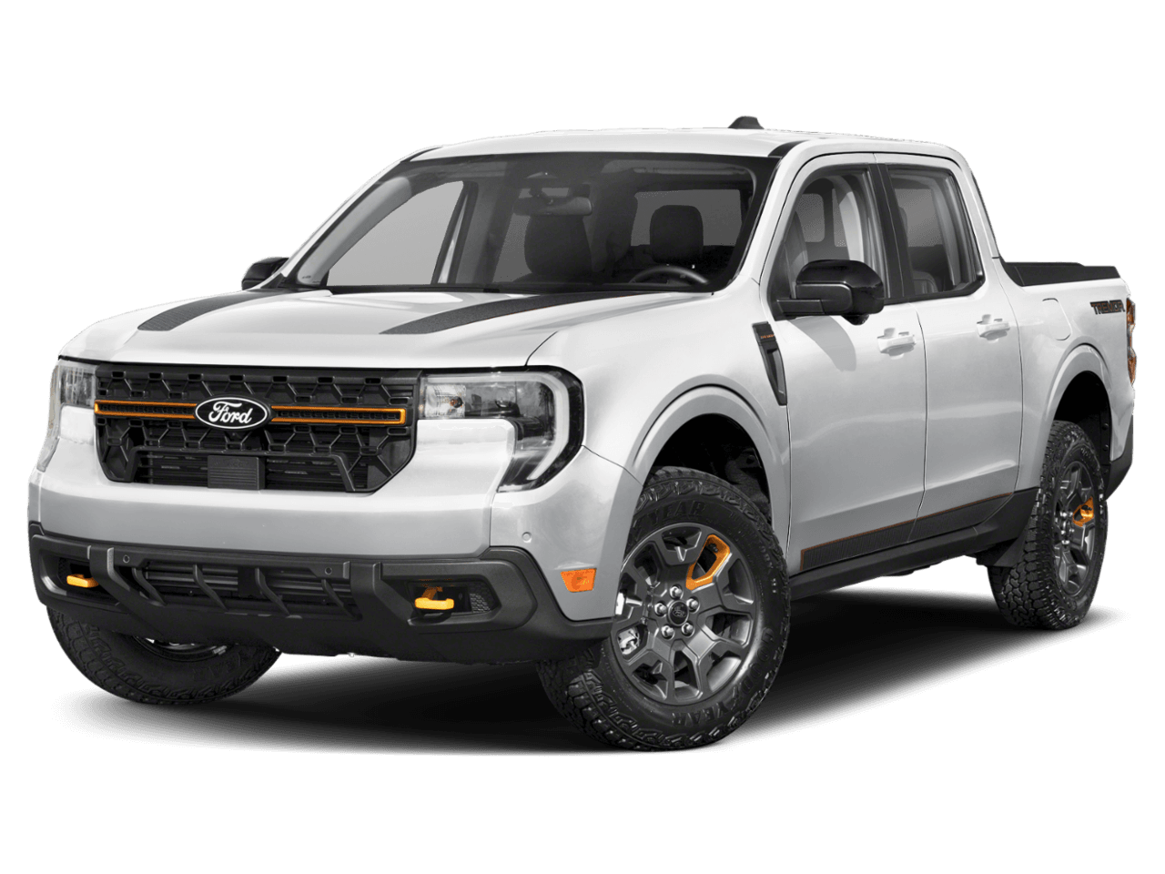 2026 Ford Maverick Tremor - Front 3/4, facing to the left