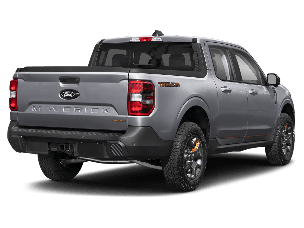 2026 Ford Maverick Tremor - Rear 3/4, facing to the right