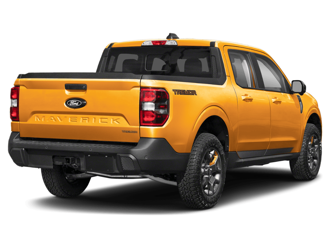 2026 Ford Maverick Tremor - Rear 3/4, facing to the right