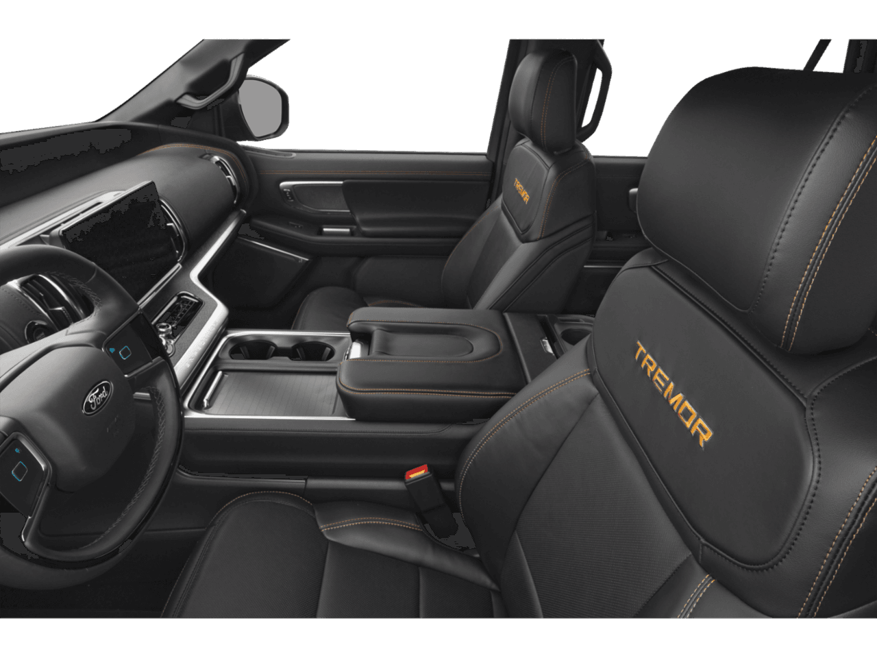 2026 Ford Expedition Tremor - Interior Driver's Side with Door Open, Front Seat Feature