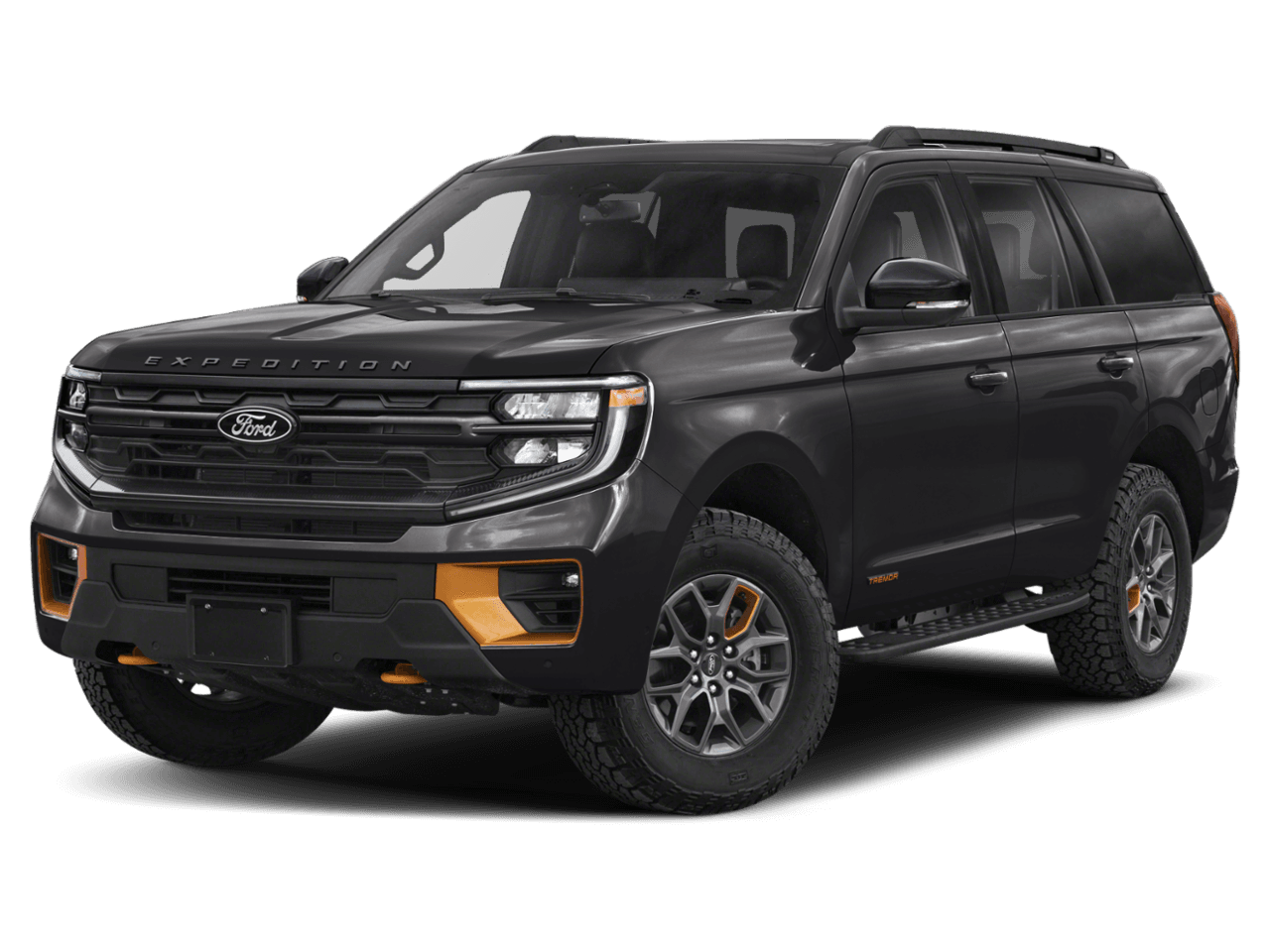 2026 Ford Expedition Tremor - Front 3/4, facing to the left