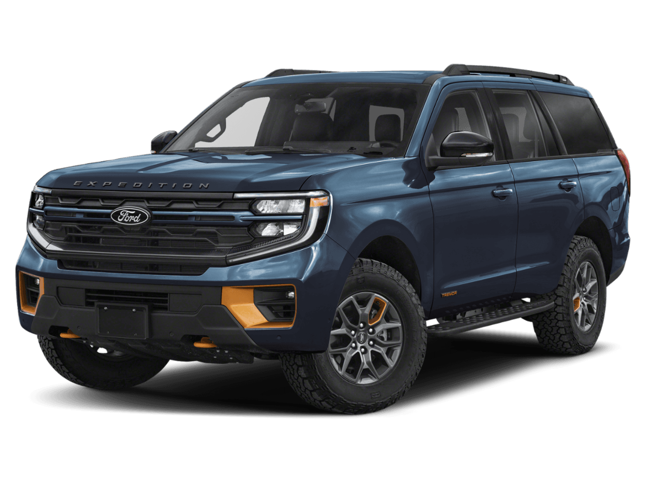 2026 Ford Expedition Tremor - Front 3/4, facing to the left