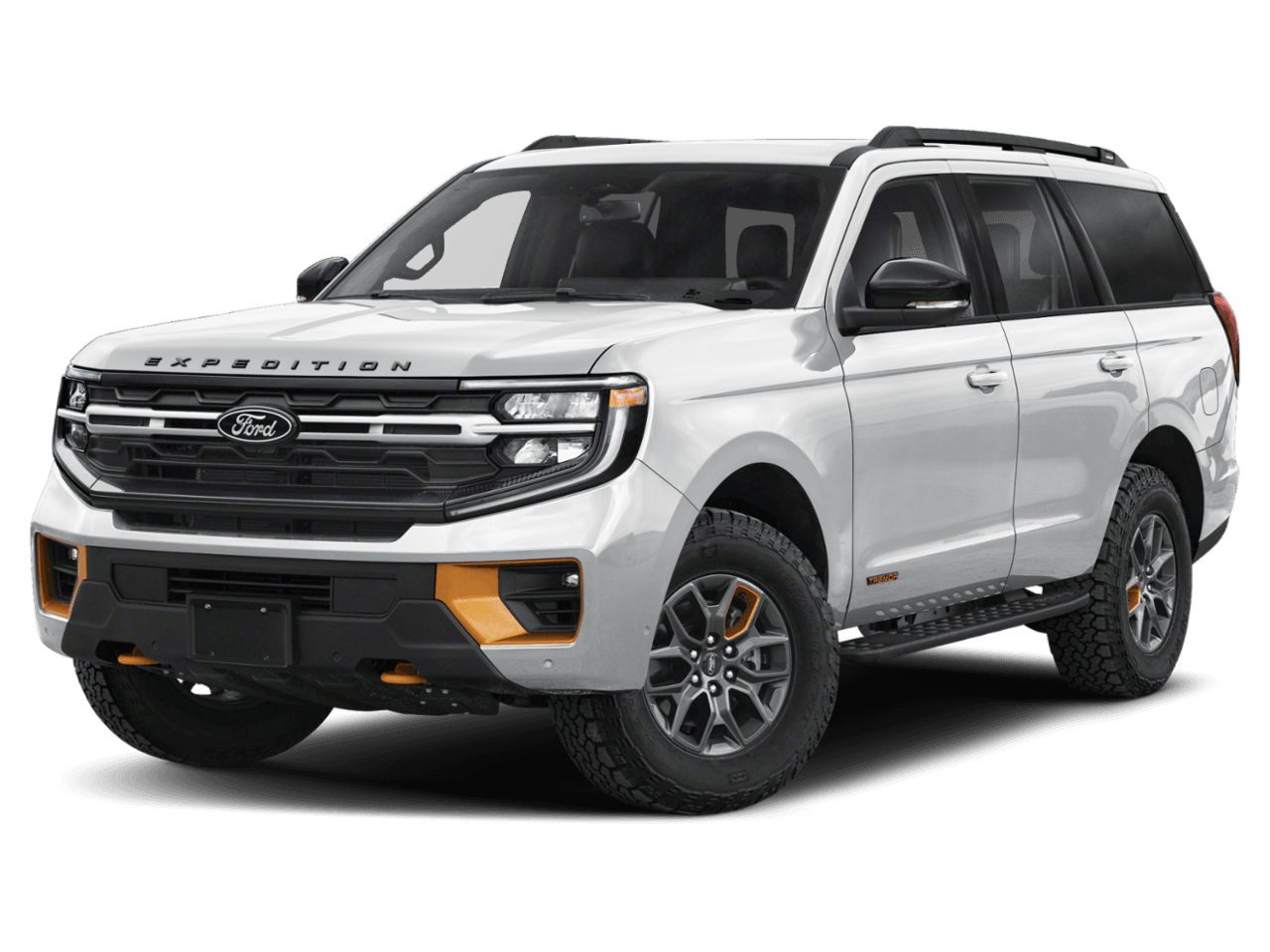 2026 Ford Expedition Tremor - Front 3/4, facing to the left