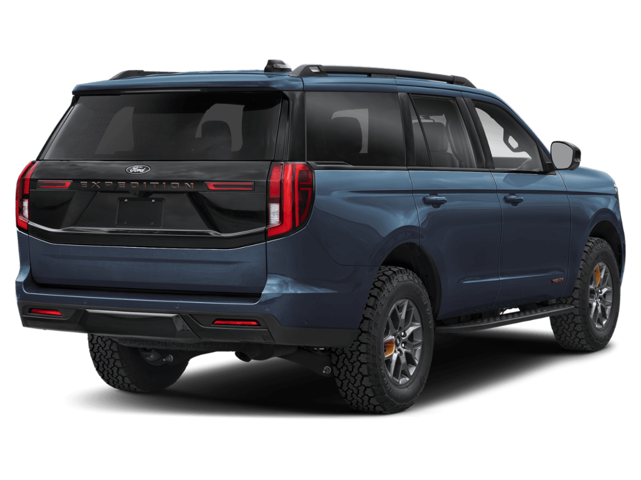 2026 Ford Expedition Tremor - Rear 3/4, facing to the right