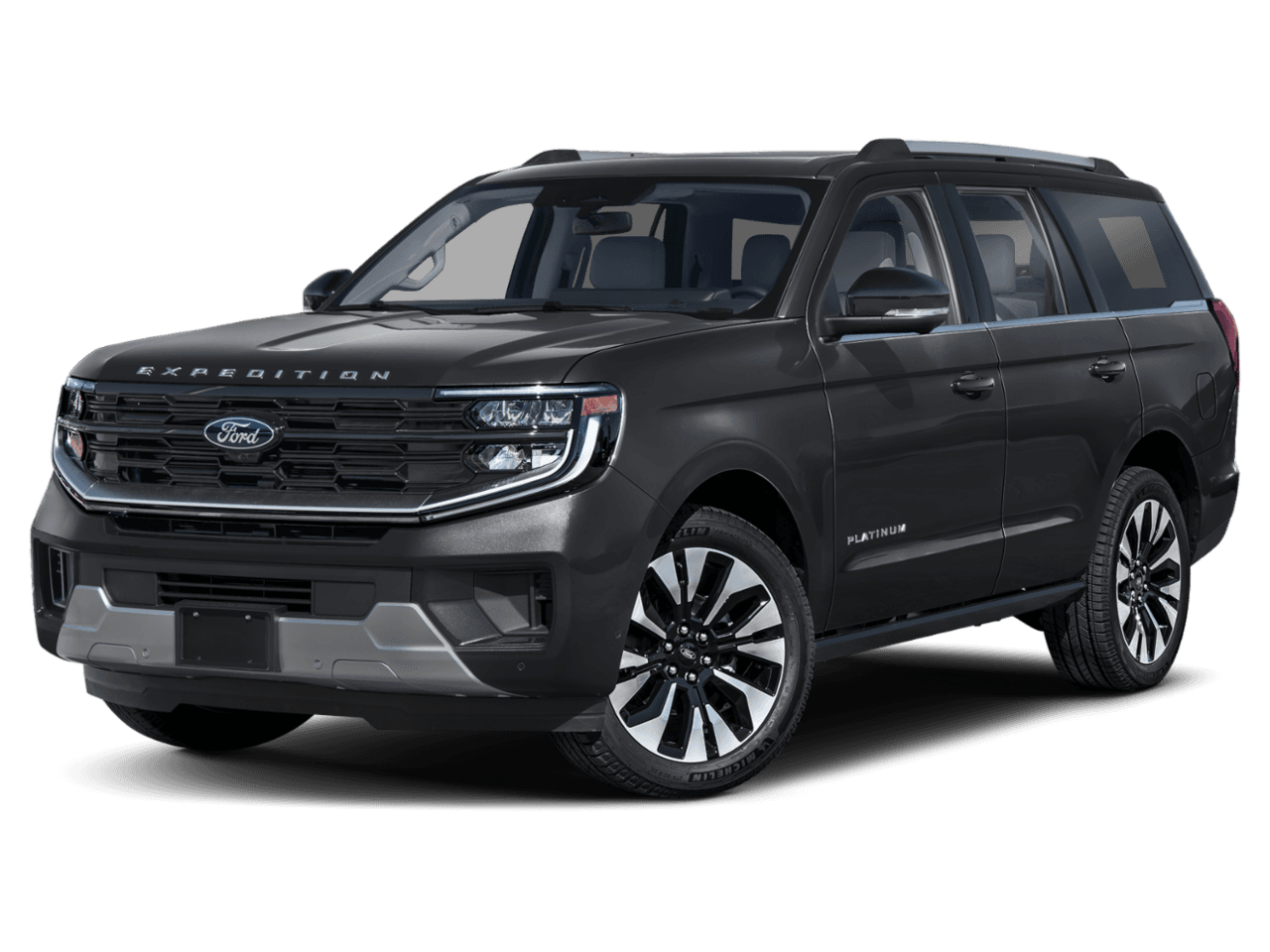 2026 Ford Expedition Platinum - Front 3/4, facing to the left