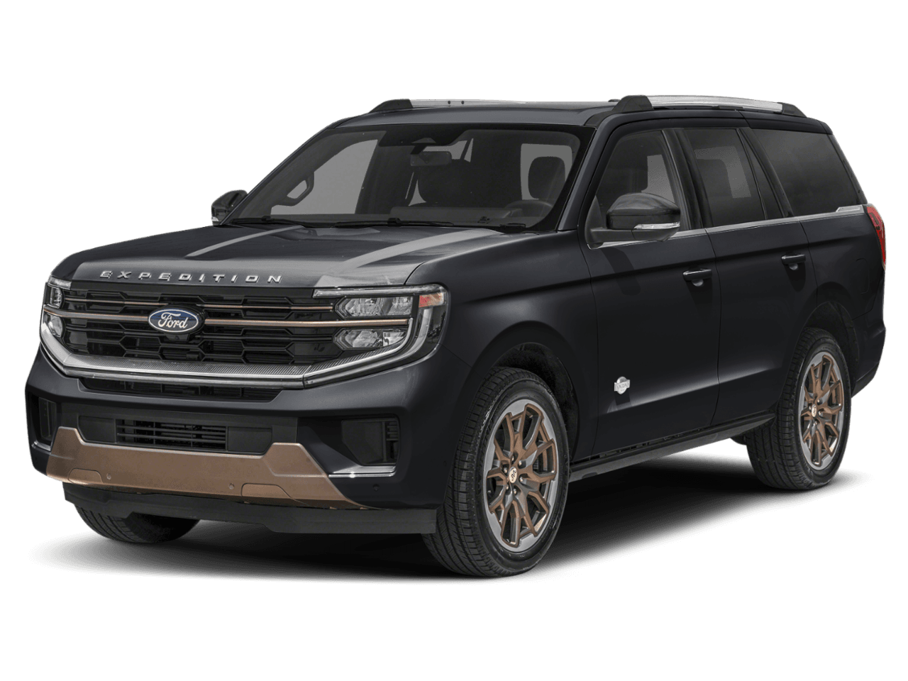 2026 Ford Expedition King - Front 3/4, facing to the left