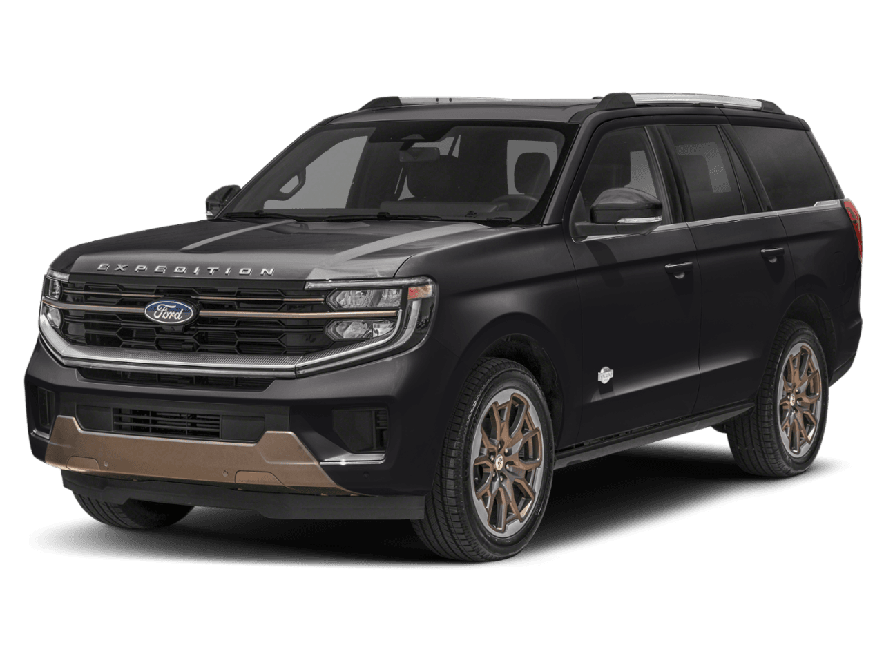 2026 Ford Expedition King - Front 3/4, facing to the left