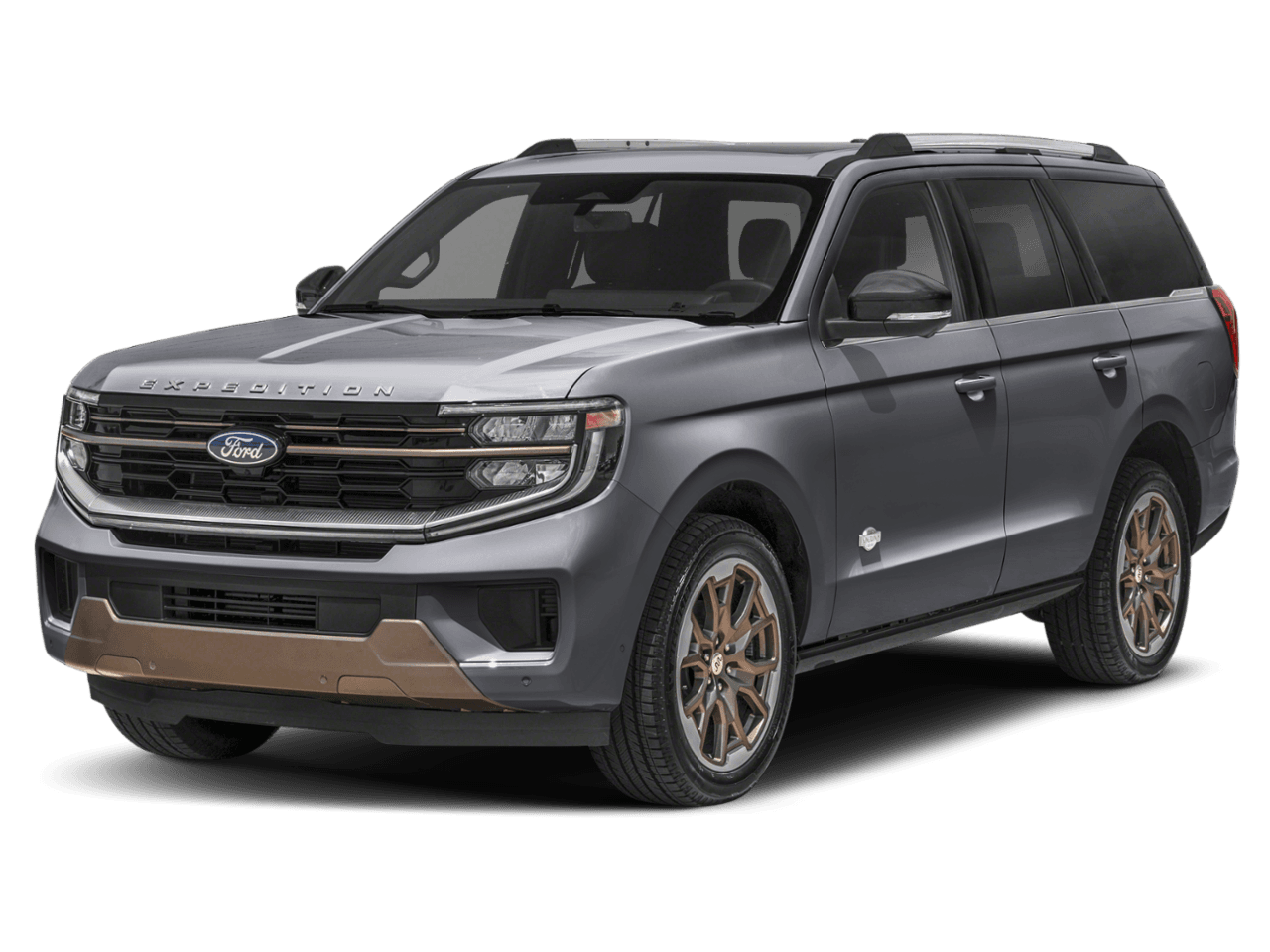 2026 Ford Expedition King - Front 3/4, facing to the left