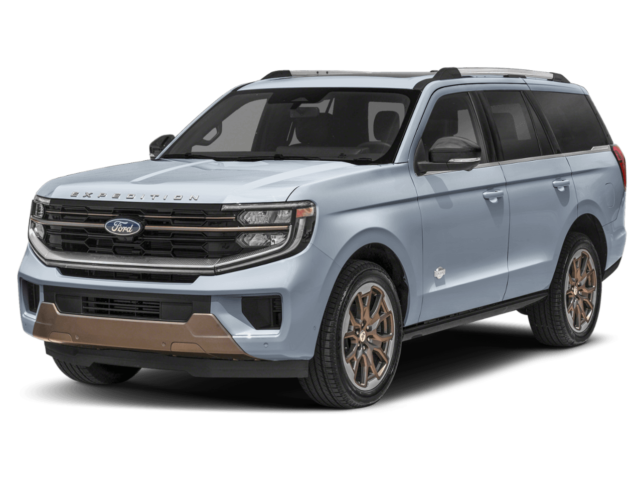 2026 Ford Expedition King - Front 3/4, facing to the left