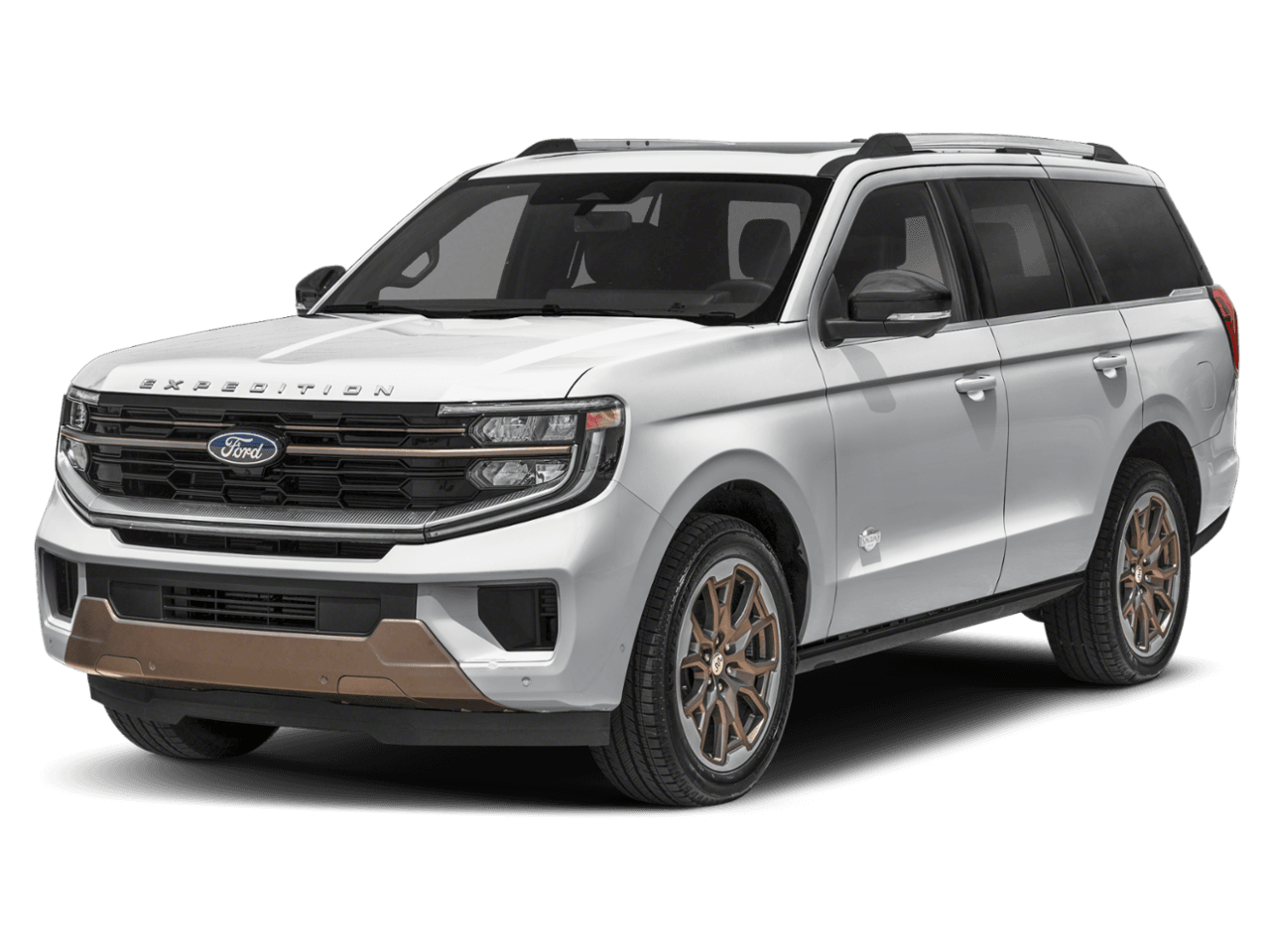 2026 Ford Expedition King - Front 3/4, facing to the left