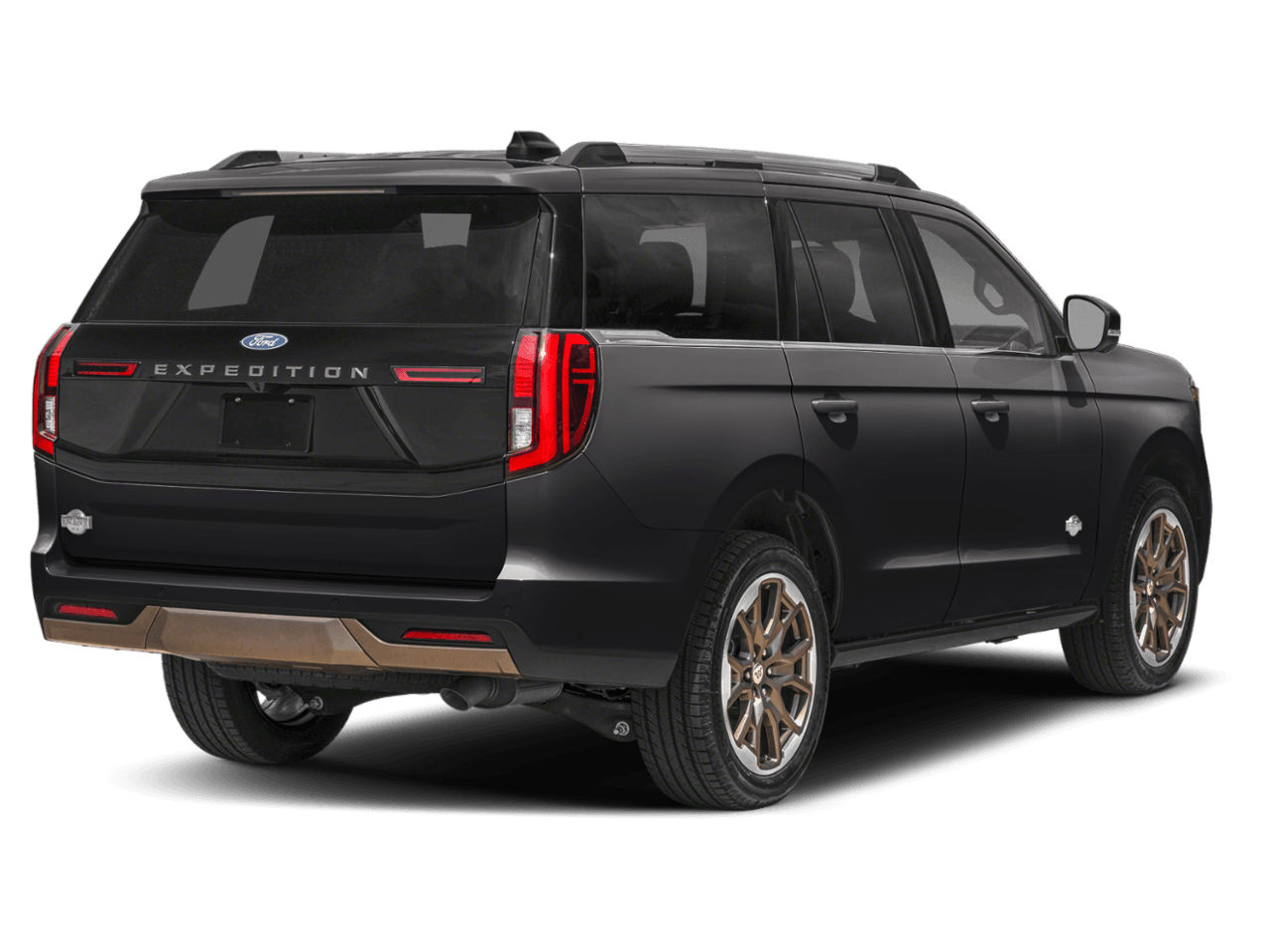 2026 Ford Expedition King - Rear 3/4, facing to the right