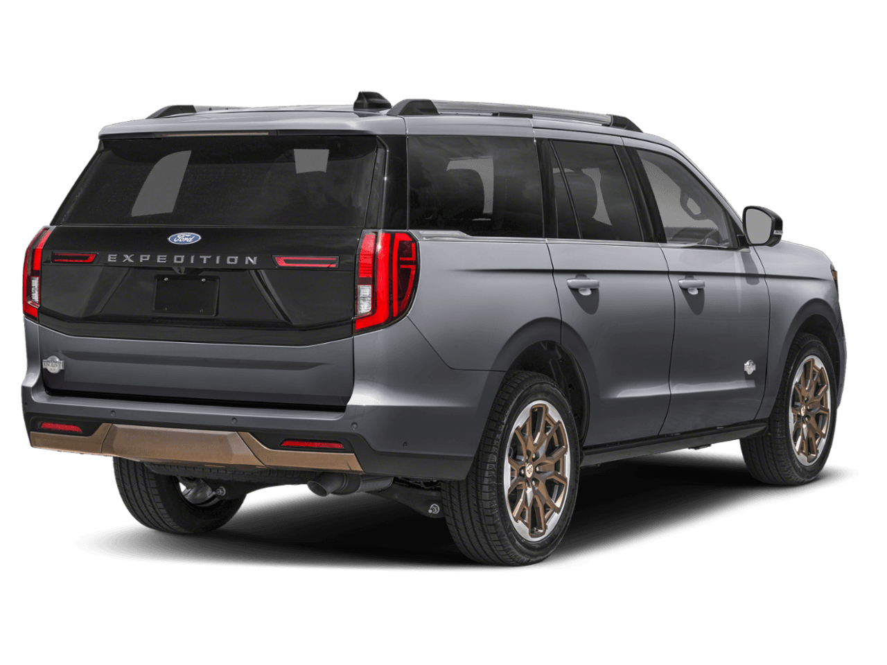 2026 Ford Expedition King - Rear 3/4, facing to the right