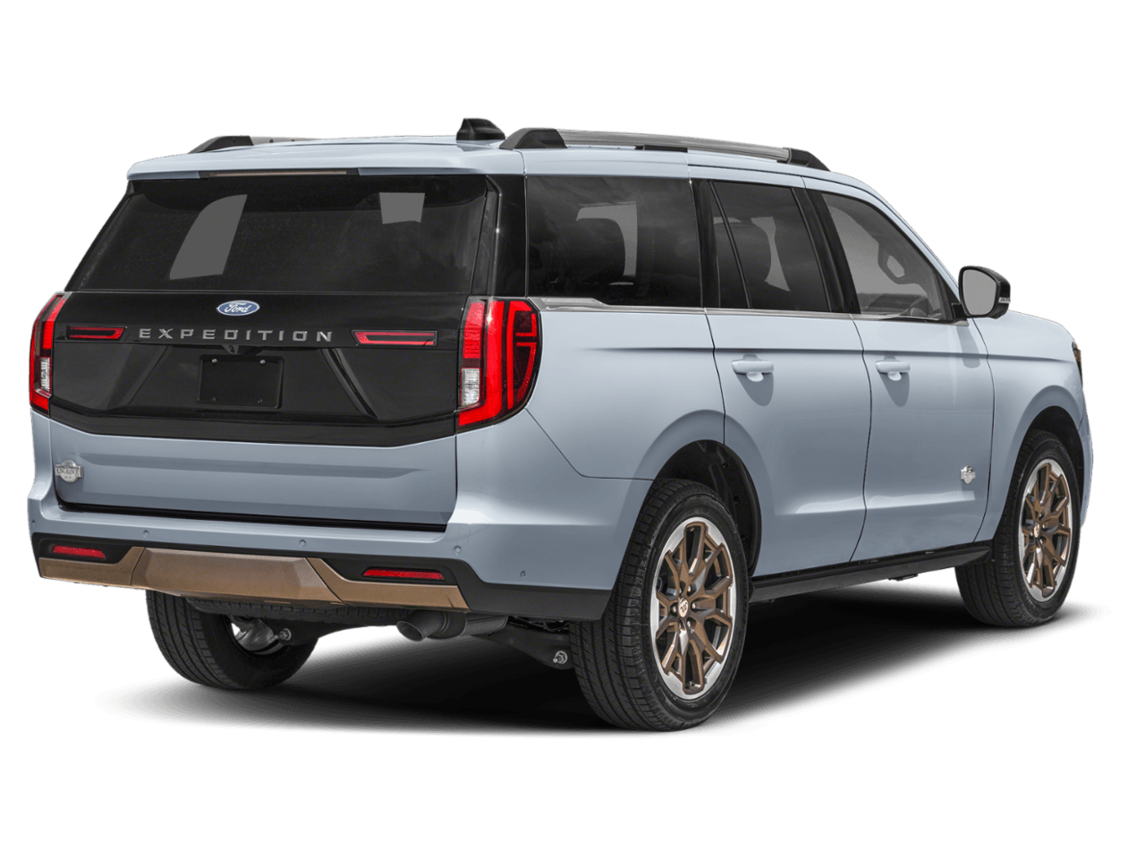 2026 Ford Expedition King - Rear 3/4, facing to the right