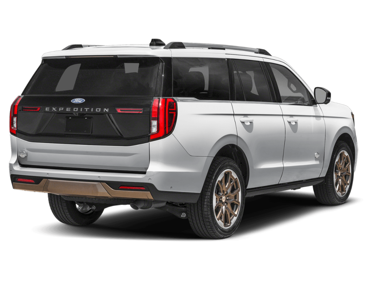 2026 Ford Expedition King - Rear 3/4, facing to the right