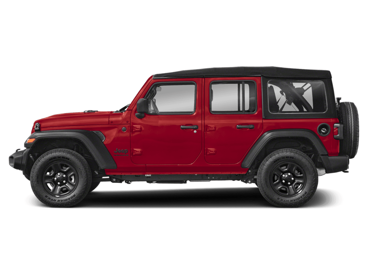 2026 Jeep Wrangler Sahara - Profile, facing to the left
