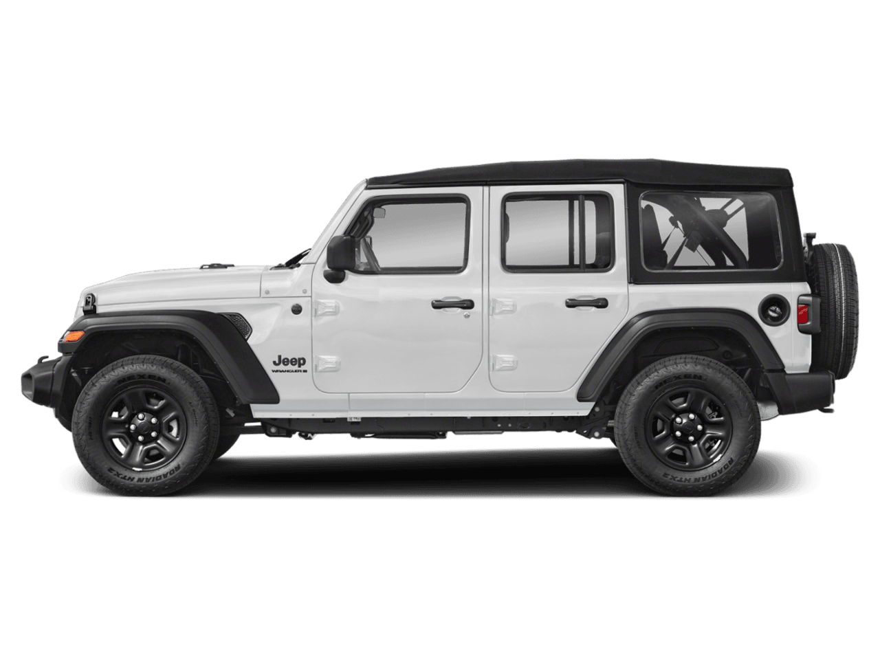 2026 Jeep Wrangler Sahara - Profile, facing to the left