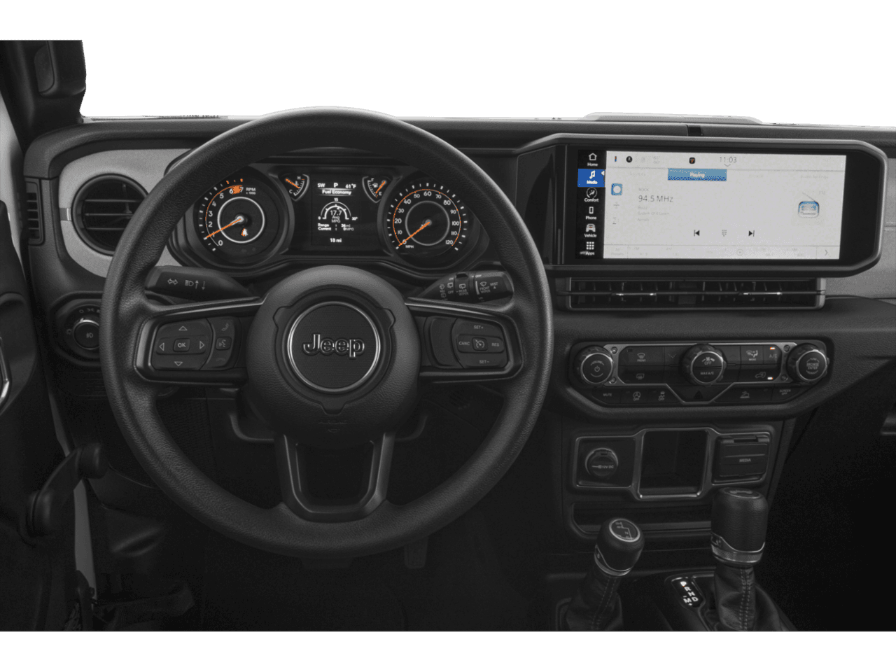 2026 Jeep Wrangler Willys - Interior Drivers Dash