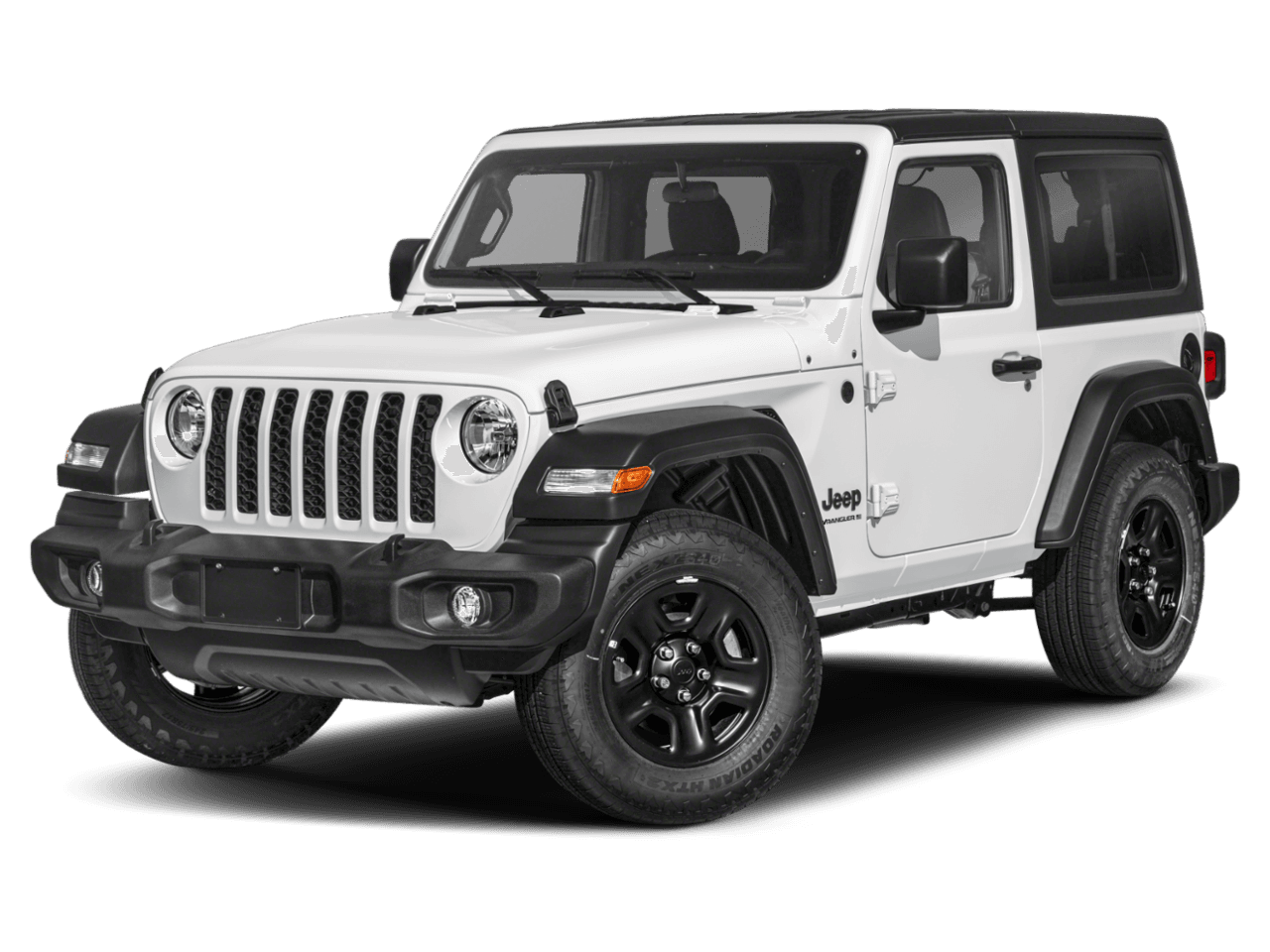 2026 Jeep Wrangler Sport S - Front 3/4, facing to the left