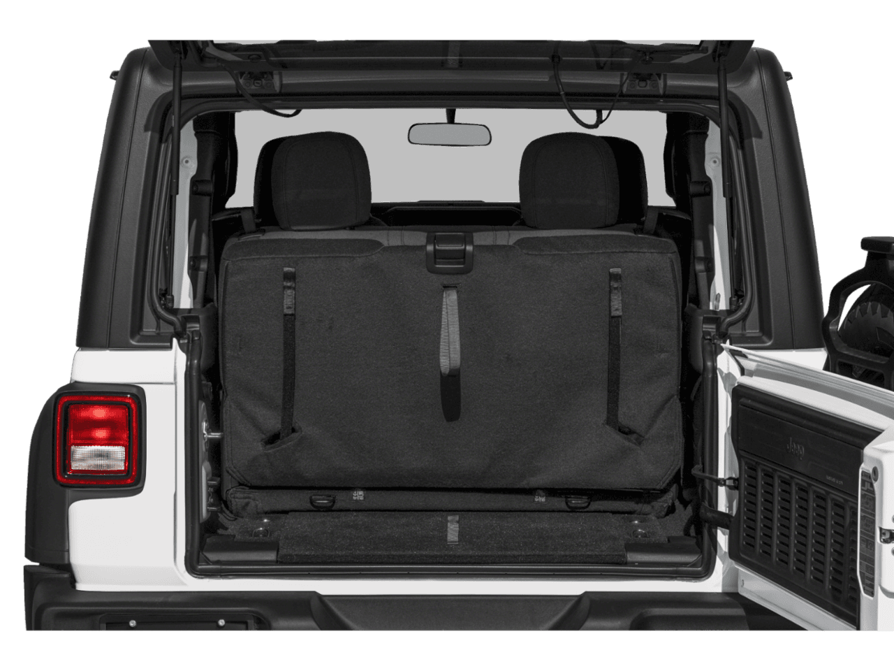 2026 Jeep Wrangler Rubicon X - Interior Trunk with Hatch Open Feature