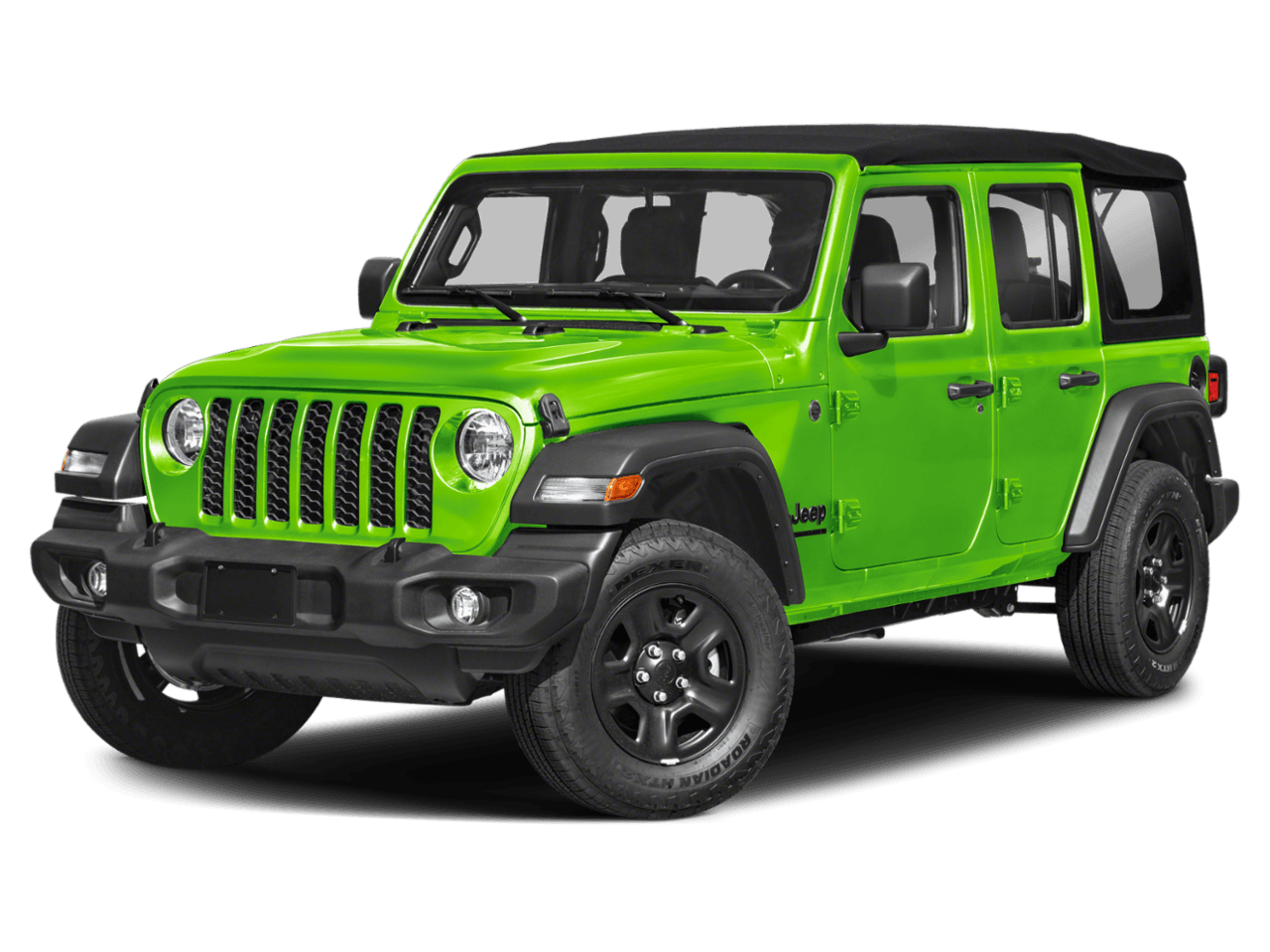 2026 Jeep Wrangler Rubicon X - Front 3/4, facing to the left