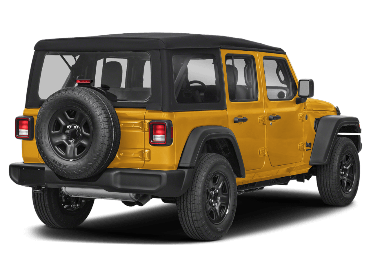 2026 Jeep Wrangler Rubicon X - Rear 3/4, facing to the right