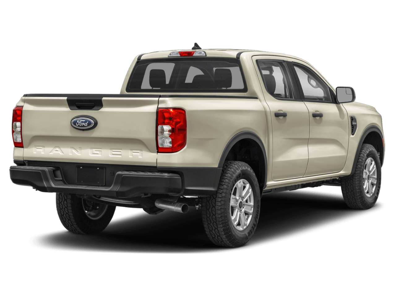 2026 Ford Ranger XL - Rear 3/4, facing to the right
