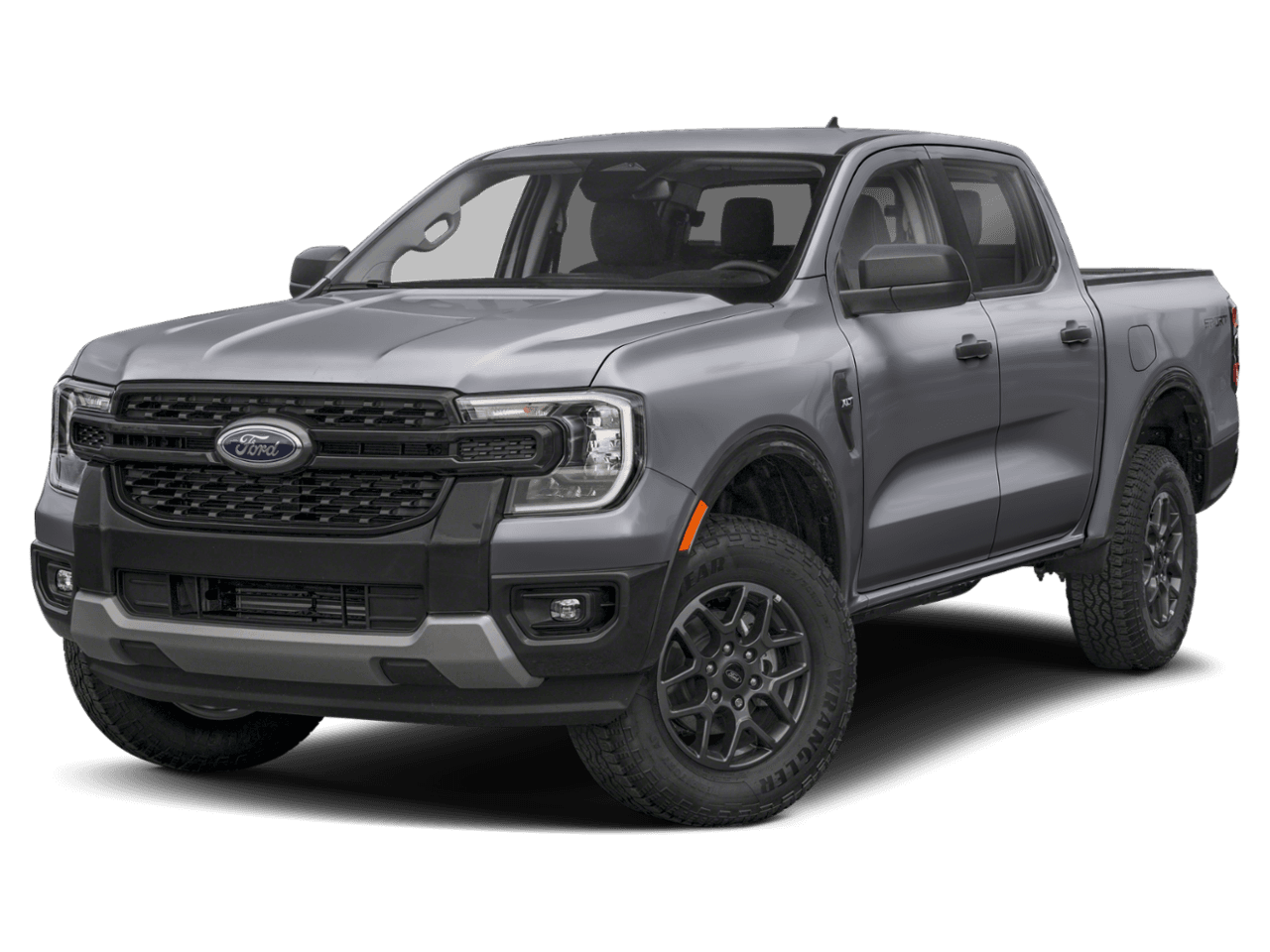 2026 Ford Ranger XLT - Front 3/4, facing to the left