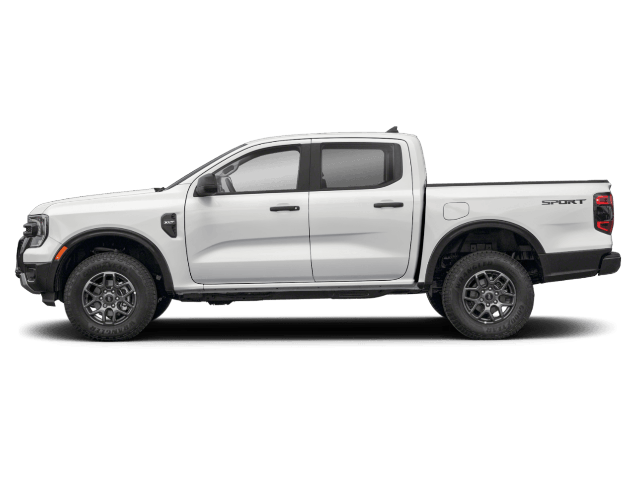 2026 Ford Ranger XLT - Profile, facing to the left