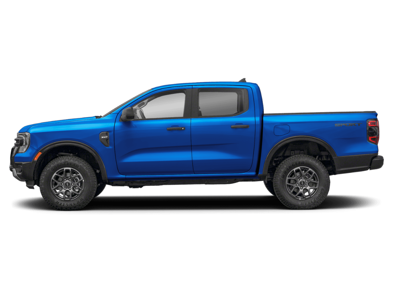 2026 Ford Ranger XLT - Profile, facing to the left