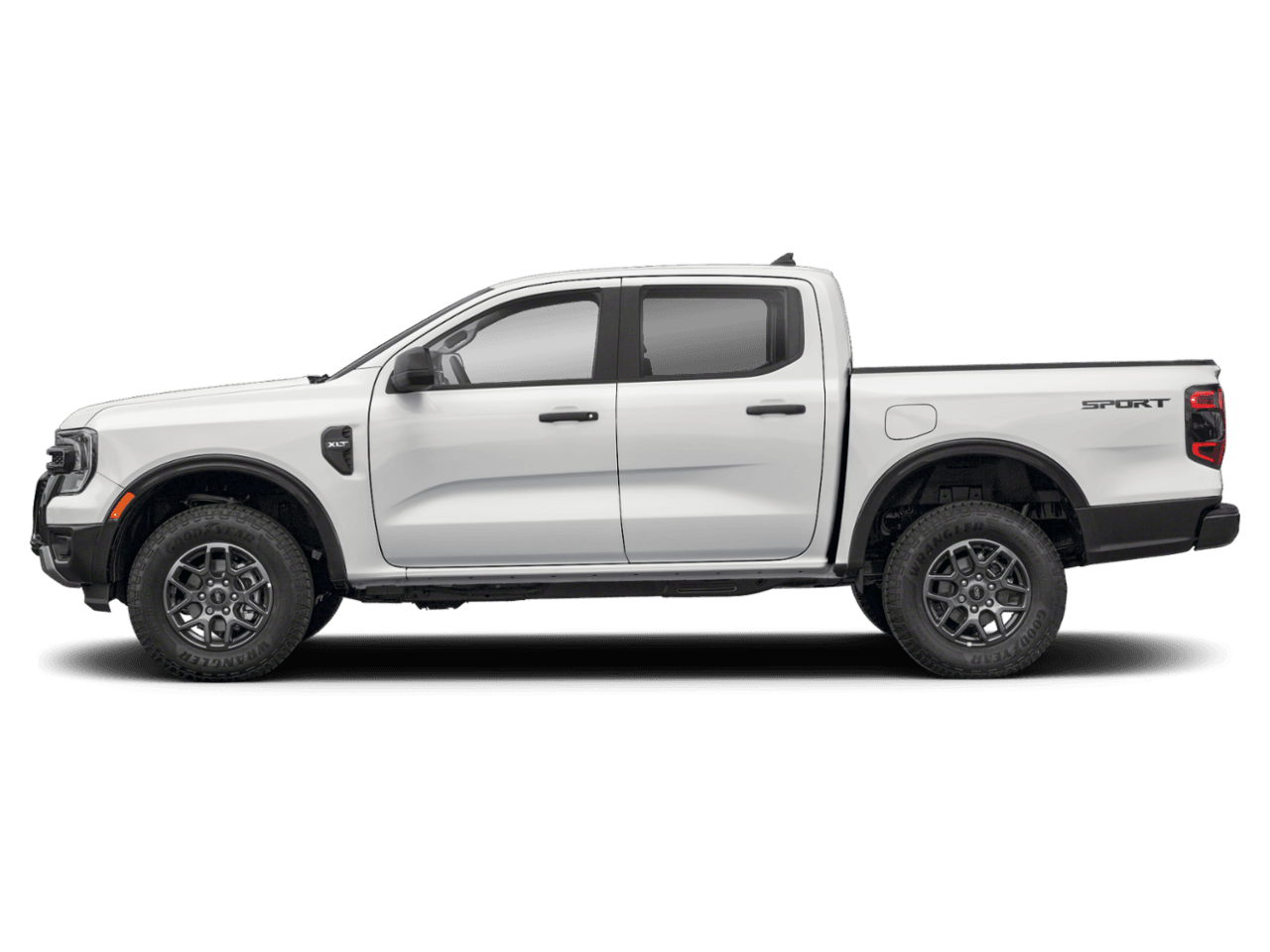 2026 Ford Ranger XLT - Profile, facing to the left