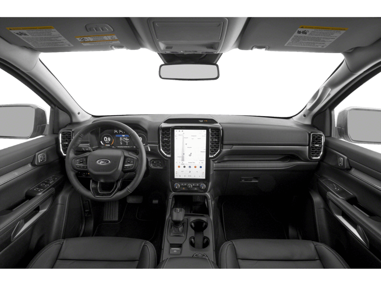 2026 Ford Ranger LARIAT - Interior Full Dash Basic