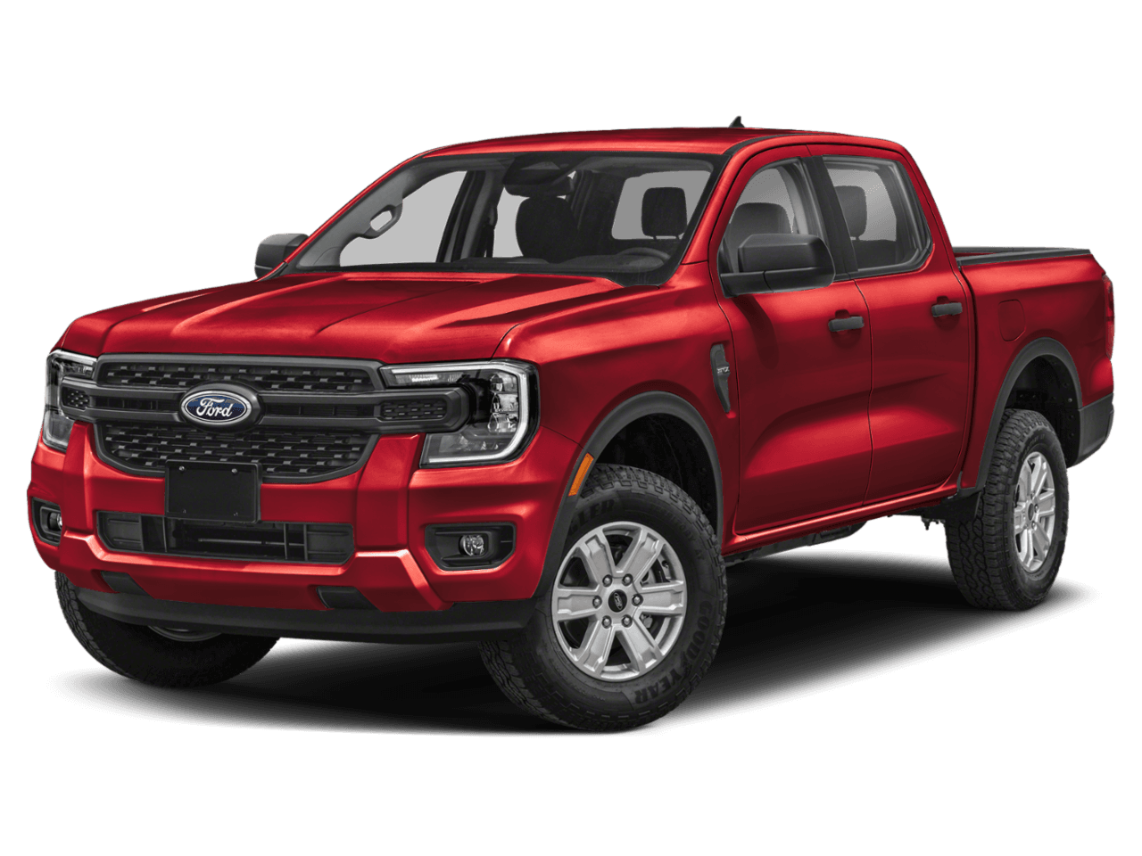 2026 Ford Ranger XL - Front 3/4, facing to the left
