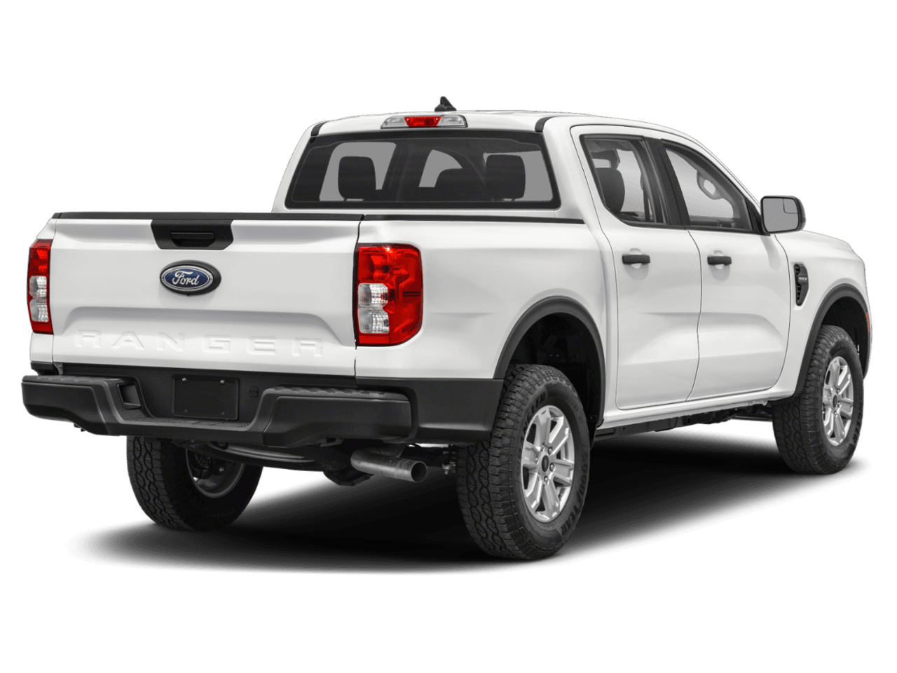 2026 Ford Ranger XL - Rear 3/4, facing to the right