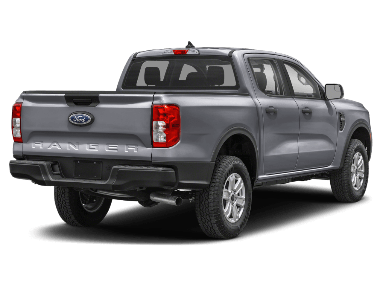 2026 Ford Ranger XL - Rear 3/4, facing to the right