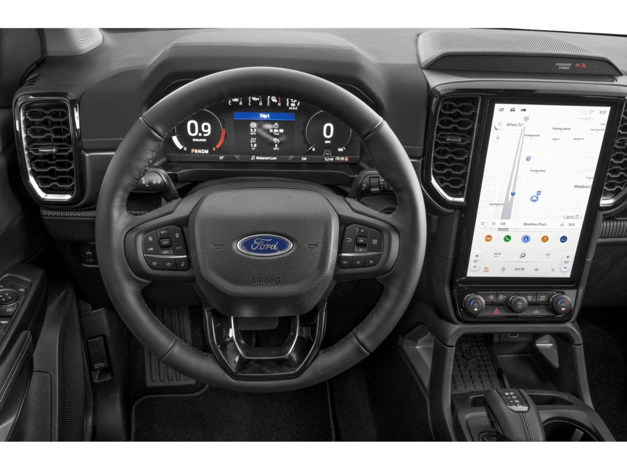 2026 Ford Ranger LARIAT - Interior Drivers Dash