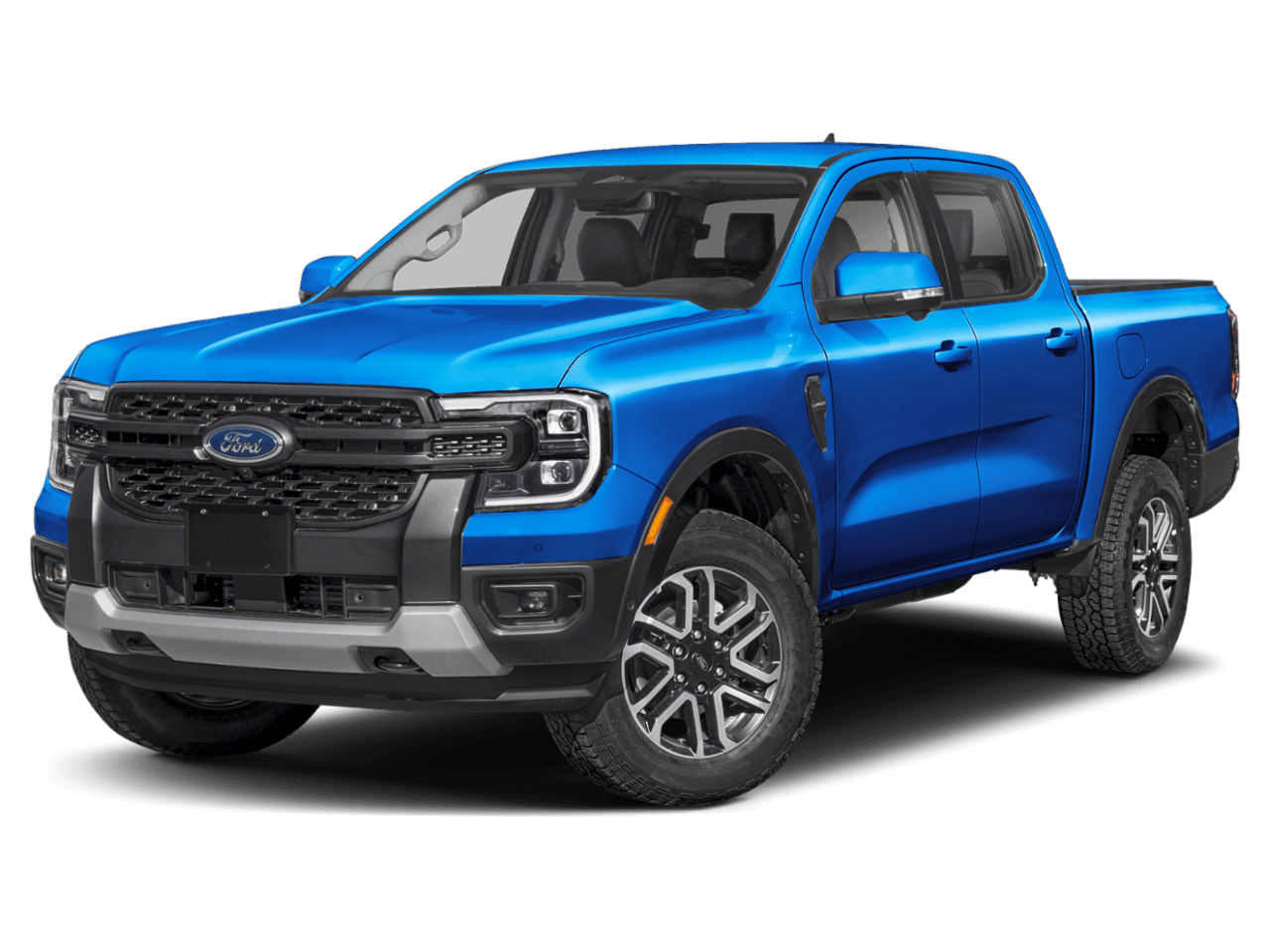 2026 Ford Ranger LARIAT - Front 3/4, facing to the left