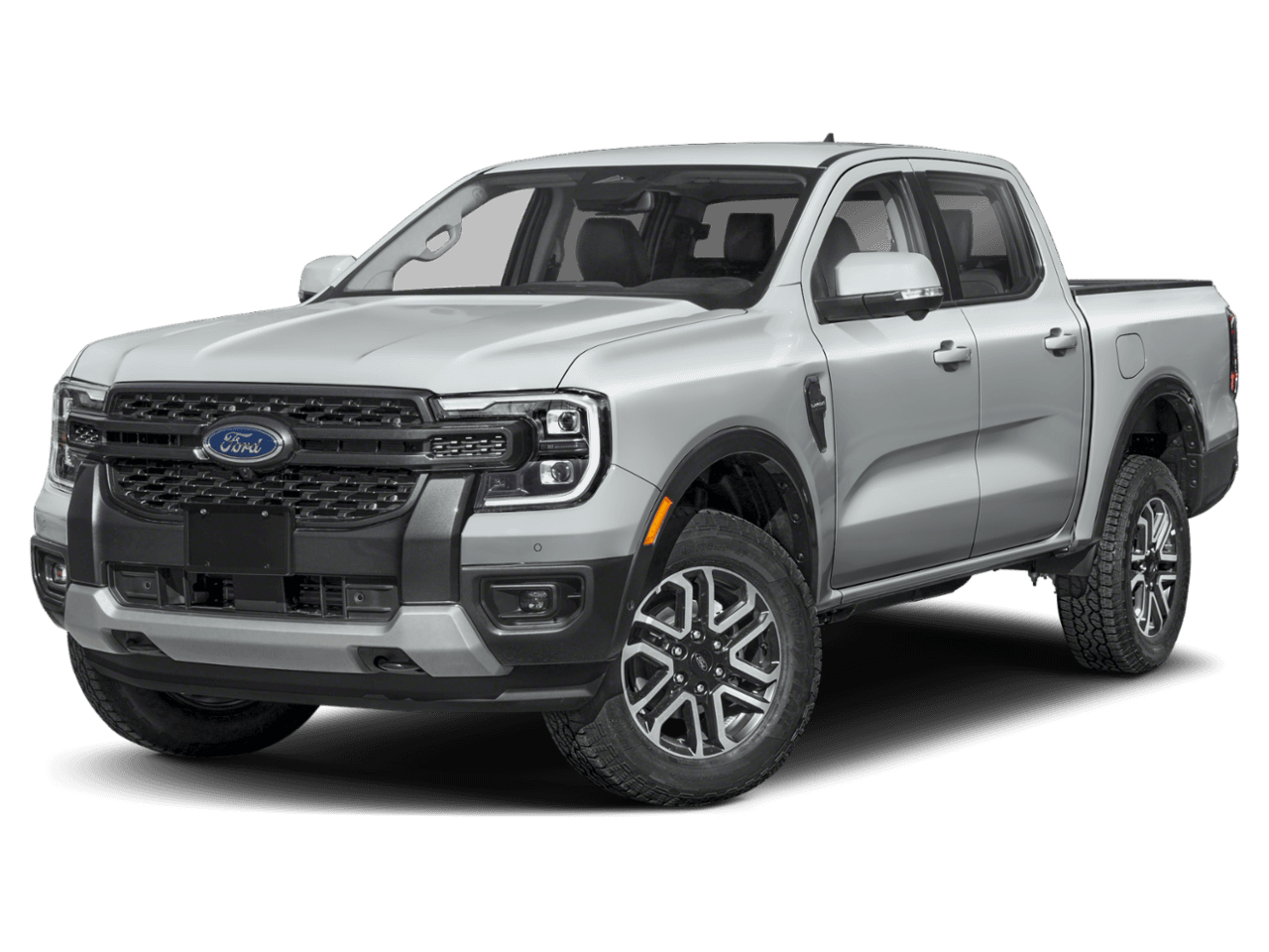 2026 Ford Ranger LARIAT - Front 3/4, facing to the left