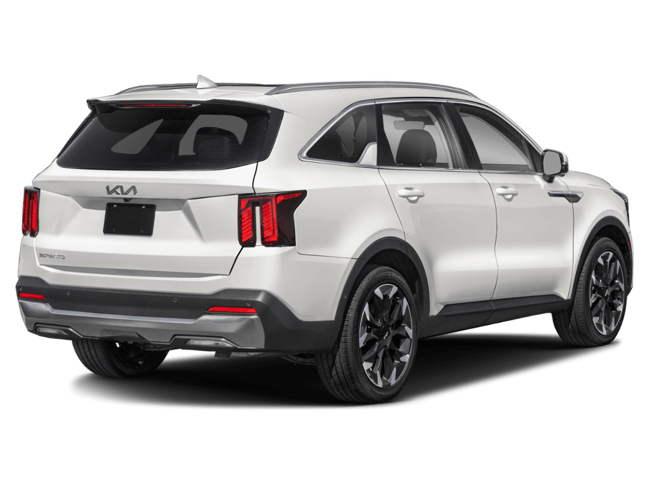 2026 Kia Sorento SX - Rear 3/4, facing to the right