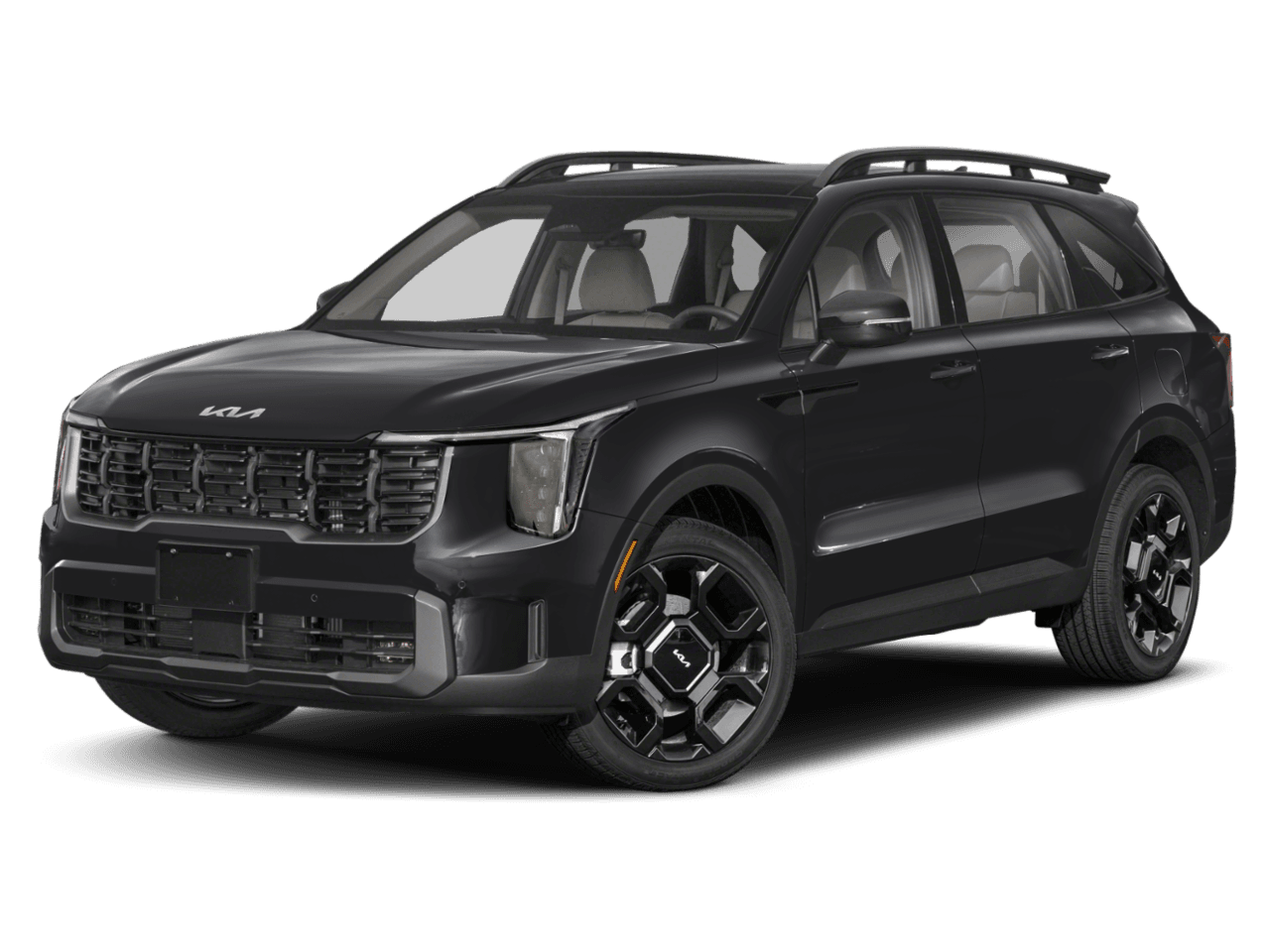 2026 Kia Sorento X-Line EX - Front 3/4, facing to the left