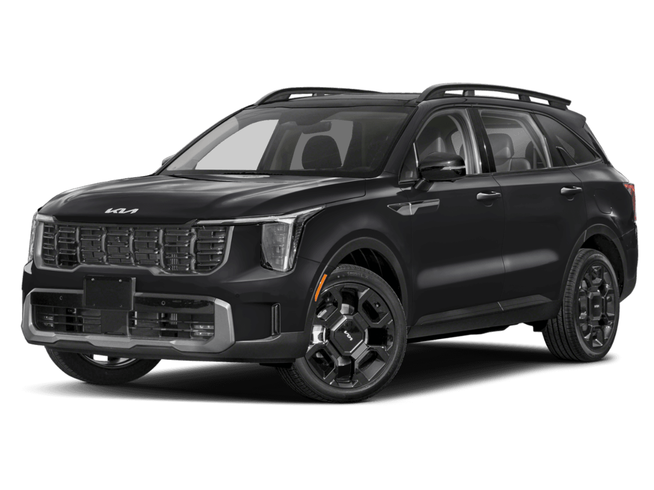 2026 Kia Sorento X-Line SX - Front 3/4, facing to the left