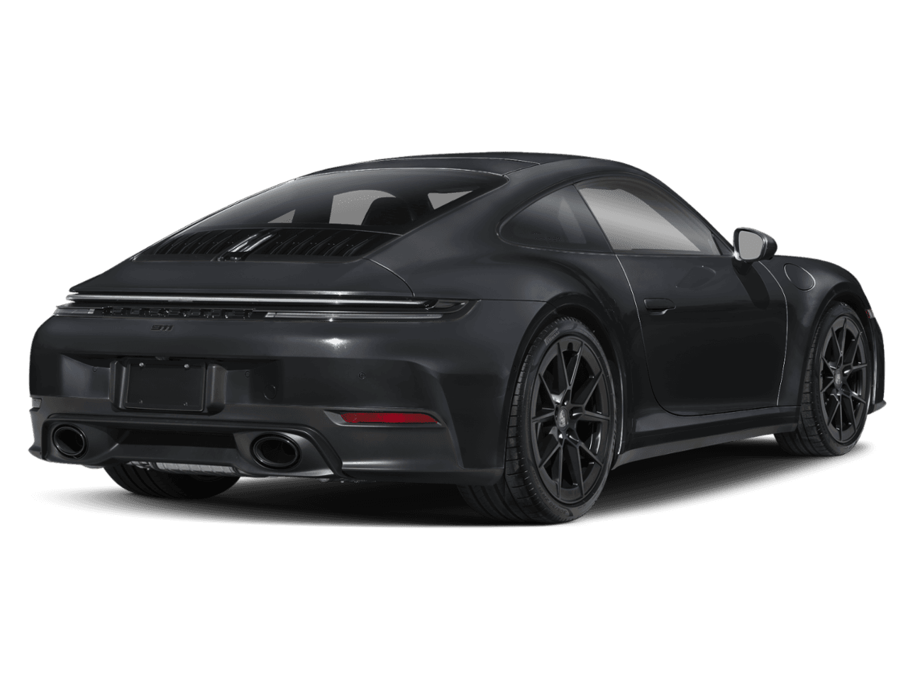 2026 Porsche 911 Carrera - Rear 3/4, facing to the right