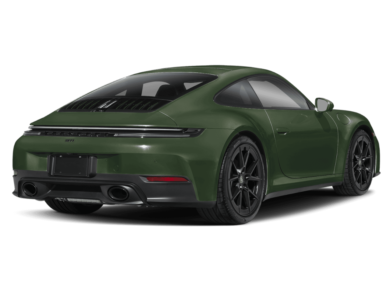 2026 Porsche 911 Carrera - Rear 3/4, facing to the right