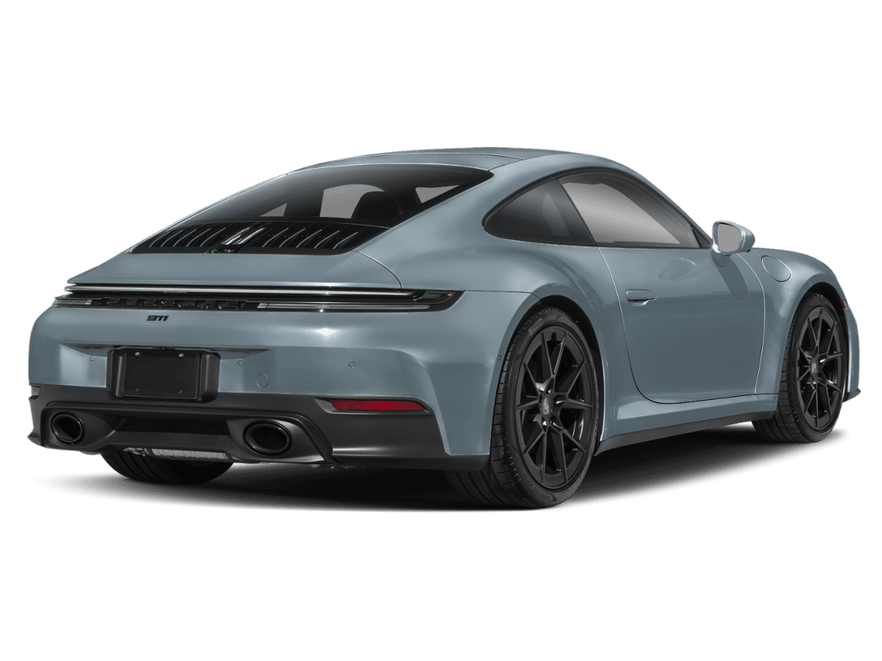 2026 Porsche 911 Carrera - Rear 3/4, facing to the right