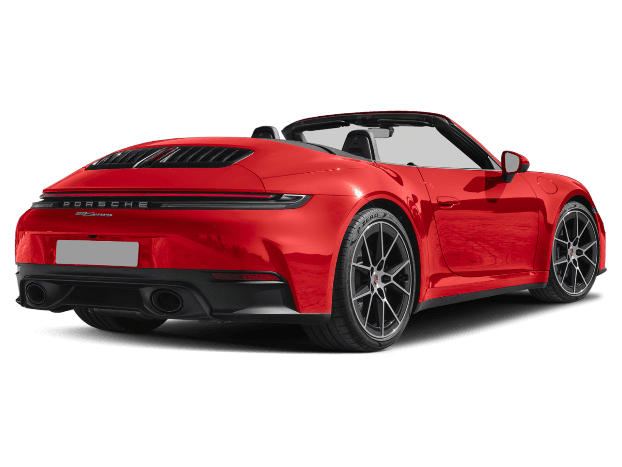 2026 Porsche 911 Carrera - Rear 3/4, facing to the right