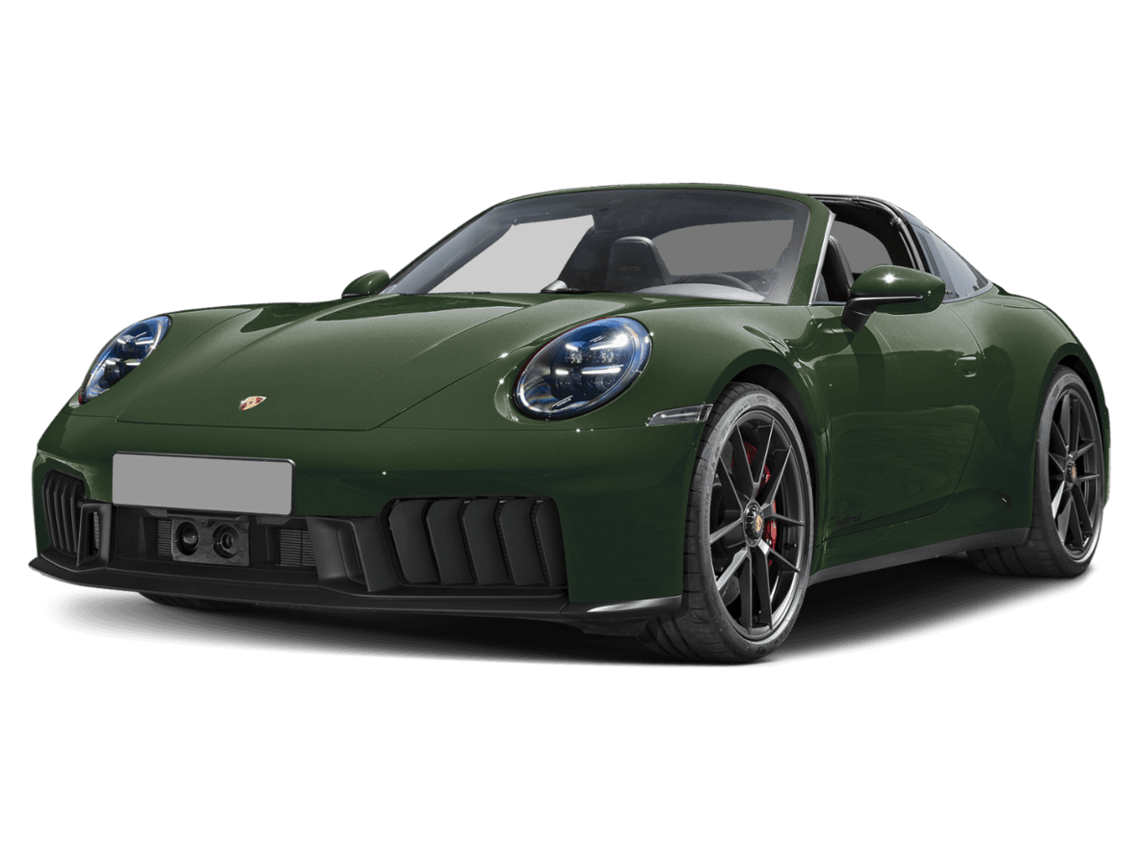 2026 Porsche 911 Targa - Front 3/4, facing to the left