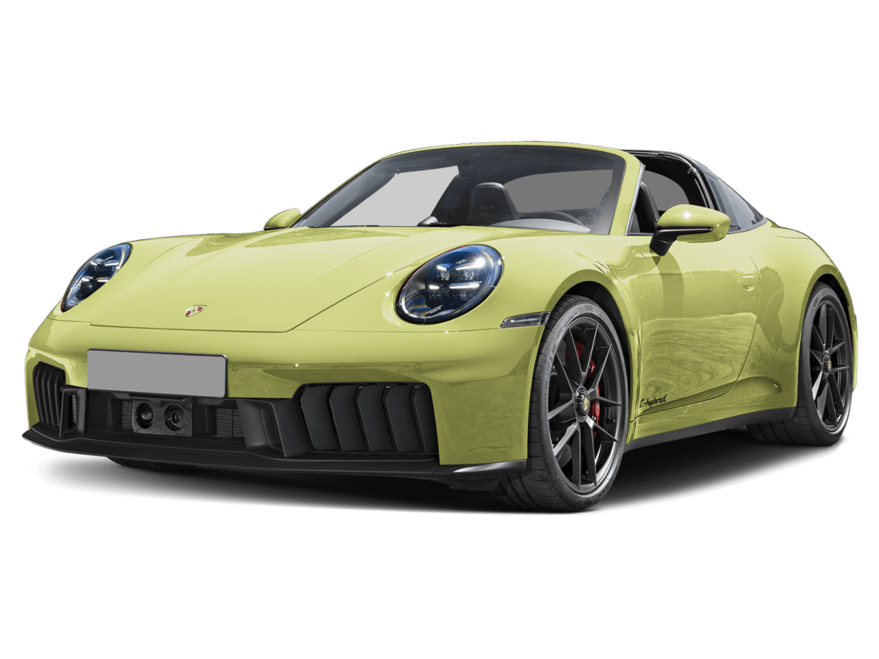 2026 Porsche 911 Targa - Front 3/4, facing to the left