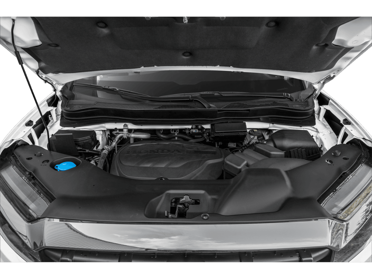 2026 Honda Ridgeline RTL - Interior Engine Shot Feature