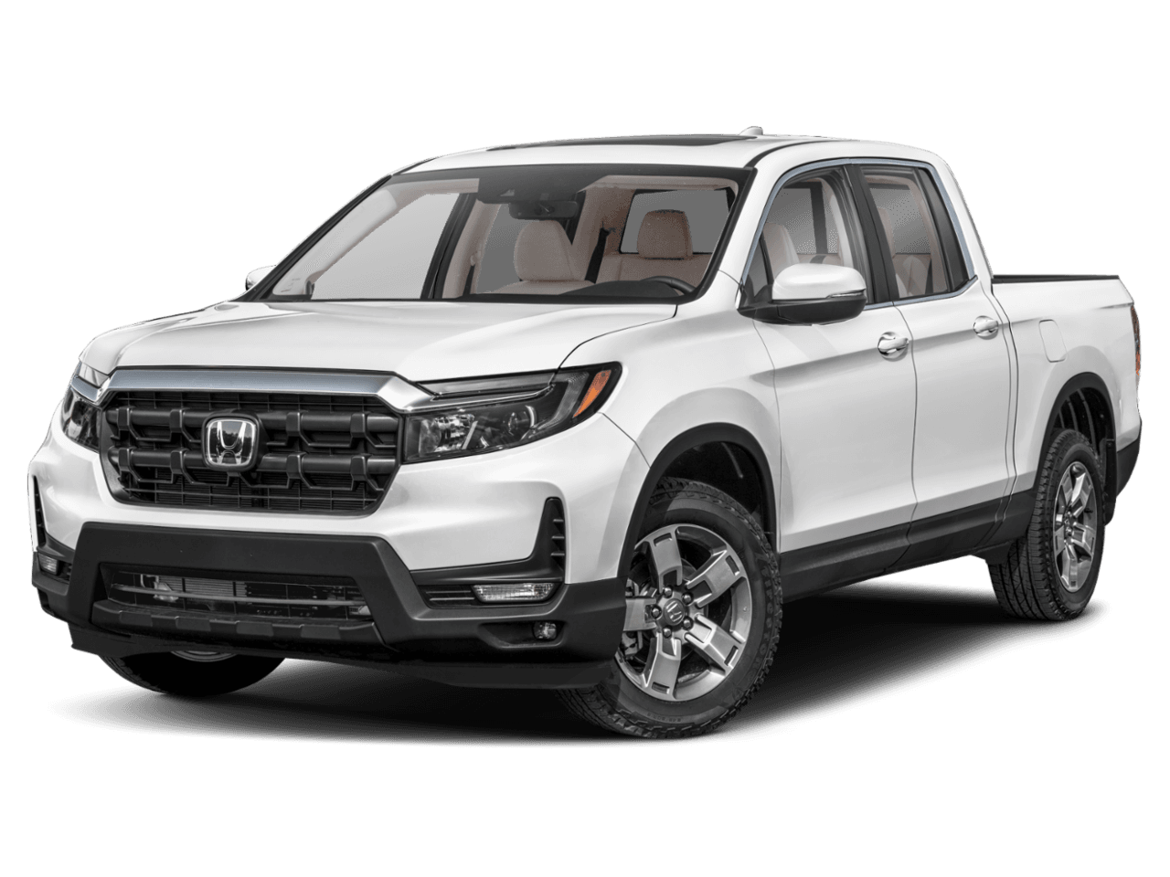 2026 Honda Ridgeline RTL - Front 3/4, facing to the left